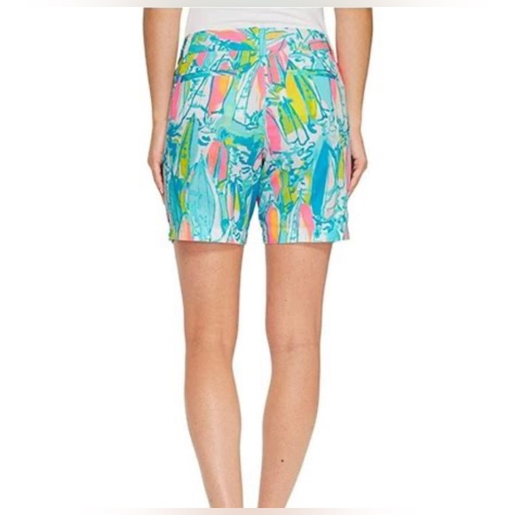 Lilly Pulitzer Jayne Short in Beach and Bae NWT - Picture 2 of 4